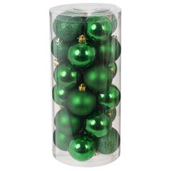 Набор из 24шт Украшение новогоднее "Шар", D 6 см, L14 W14 H30,5 см