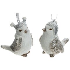 Фигурка декоративная подвесная "Птичка", L7 W5,5 H9 см, 2в.