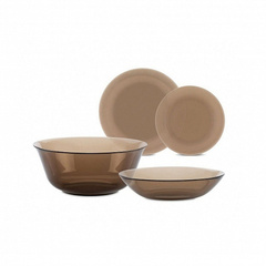 Столовый набор АМБЬЯНТЕ ЭКЛИПС 19 предметов (салатник 24 см)