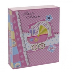 !09 Фотоальбом на 40 фото "Малышка" 10*15 см, L14 W5 H17 см,
