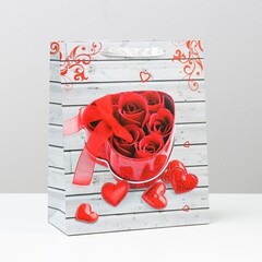 !09 Пакет (набор 3 штуки) ламинированный 26 x 32 x 12 см.