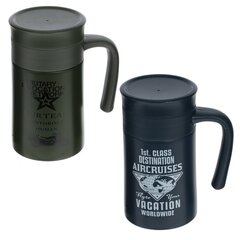 Термокружка с ситечком, 500 мл, L12 W8,5 H15,5 см, дизайн микс