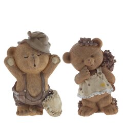 Фигурка декоративная "Медвежонок", Д9,5 Ш6,5 В14 см, 3в.