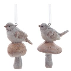 Изделие декоративное подвесное "Птичка", L5,5 W4,5 H7,5 см, 2в.