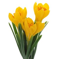 Цветы искусственные "Букет Крокусов", L12 W8 H30 см