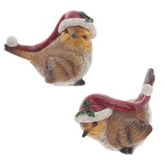 Фигурка декоративная "Птичка", L9,5 W5 H8 см, 2в.