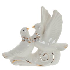 Фигурка декоративная "Голуби", L10 W3,5 H9 см