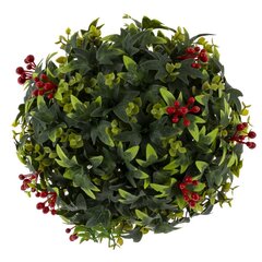 Цветочная композиция "Шар Самшит", L22 W22 H22 см