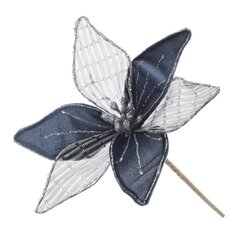 Цветок искусственный "Пуансеттия", L15 W15 H35 см