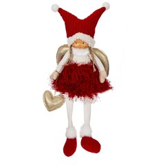 Игрушка набивная "Ангел", L19 W12 H50/21 см