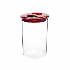 Банка для сыпучих продуктов круглая 1.0л