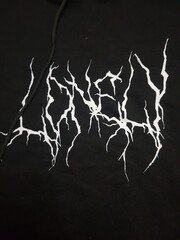 !09 Худи c карманами с капюшоном с принтом "Молния" Размер M