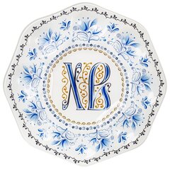 Тарелка для 8-ми яиц, L25,5 W25,8 H1,5 см