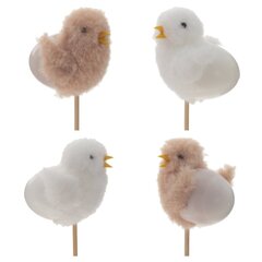 Изделие декоративное (вставка) "Цыпленок" (4*5*6), Д5,5 Ш4,5 В25 см, 2в.