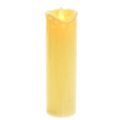 Изделие декоративное "Свеча" с подсветкой, L6 W6 H20,5 см, (2xААА н/п)