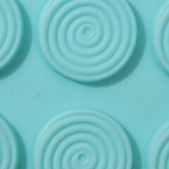 !09 Форма силиконовая для выпечки «Конфи», 15 ячеек, 29×17×1 см, цвет МИКС