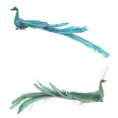 Изделие декоративное "Павлин", L27,5 W7 H6,5 см, 2в.