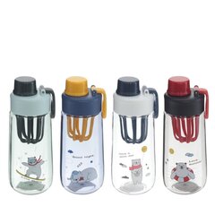 Бутылка, 430 мл, L6,5 W6,5 H18 см, дизайн микс