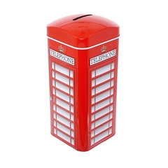 Копилка "Телефонная будка", L7,5 W7,5 H16 см