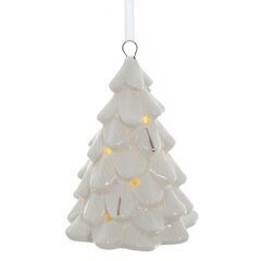 Фигурка декоративная подвесная "Елочка" с подсветкой (2хLR44), L5,5 W5,5 H8 см