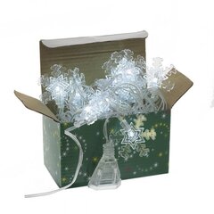 Электрогирлянда комнатная "Снежинка", L500 W5,5 H6 см (20 белых LED ламп 2W, шнур прозр, IP20)