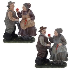 Фигурка декоративная "Бабушка с дедушкой", L16 W10 H19 см, 2в.