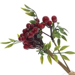 Ветки искусственные "Букет Рябины", L6 W6 H25 см
