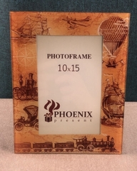 !09 Фоторамка "Транспорт" 10x15 см. стекло