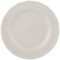!09 Тарелка десертная 19 см. цвет белый