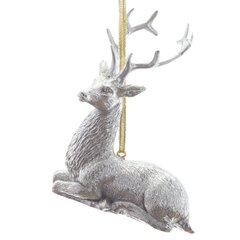 Фигурка декоративная подвесная "Олень", L8 W3 H10 см