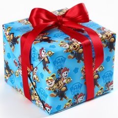 !09 Упаковочная бумага 2 листа 70x100 см. Щенячий патруль