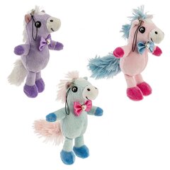 Игрушка набивная с подвесом "Лошадка", L10 W10 H14 см, 3в.