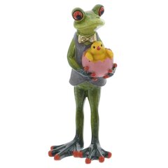 Фигурка декоративная "Лягушка", L7 W5,5 H16 см