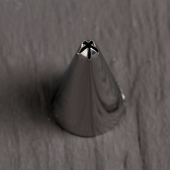 !09 Набор 2 предмета - Насадка кондитерская, d=2,5 см, вых.0,6 см. нержавеющая сталь