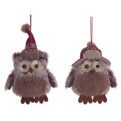 Изделие декоративное "Сова", с колпаком L12 W4 H19см, без колпака L12 W5 H12 см, 2в.