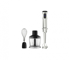 Блендер погружной Kraft KF-HB8002SPBL 800Вт серебристый/черный