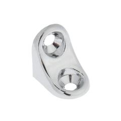 !09 Набор из 20-ти штук - Полкодержатель для деревянных полок, хром