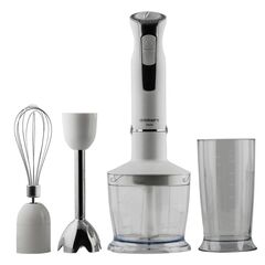 Блендер погружной Kraft KF-HB8001SPW 800Вт белый/серебристый