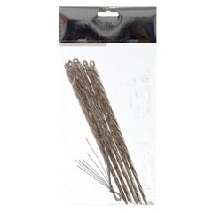 Набор из 6 шт: Изделие декоративное подвесное "Сосулька", L5 W0,7 H19 см