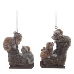 Изделие декоративное подвесное "Кот/Пес", L6 W2 H8 см, 2в.