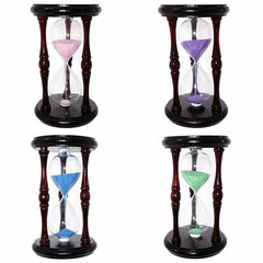 Часы песочные (1 мин. 20 сек.), Д10 Ш10 В17 см, 4в.