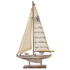 Изделие декоративное "Корабль", L19,5 W3,5 H34,5 см