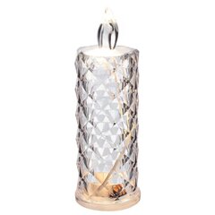 Изделие декоративное "Свеча" (подсветка, 3xLR54) (блок 12шт), L5 W5 H15,5 см