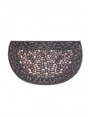 Коврик придверный КАМЕШКИ WELCOME 89х56см