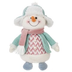 Игрушка набивная "Снеговик", L17 W12 H25 см