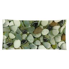 !09 Тарелка декоративная сервировочная "Камни" 28x12 см.