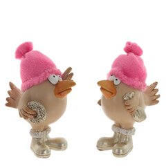 Фигурка декоративная "Птичка", L9 W5,5 H10,5 см, 2в.