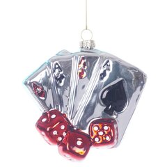 Украшение новогоднее "Карты", L9,5 W3,5 H12,5 см