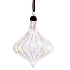 Украшение новогоднее "Капля", L11 W11 H13 см