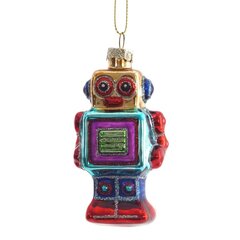 Украшение новогоднее "Робот", L4,5 W3,5 H9,5 см